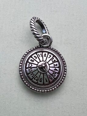 Brighton roulette wheel charm